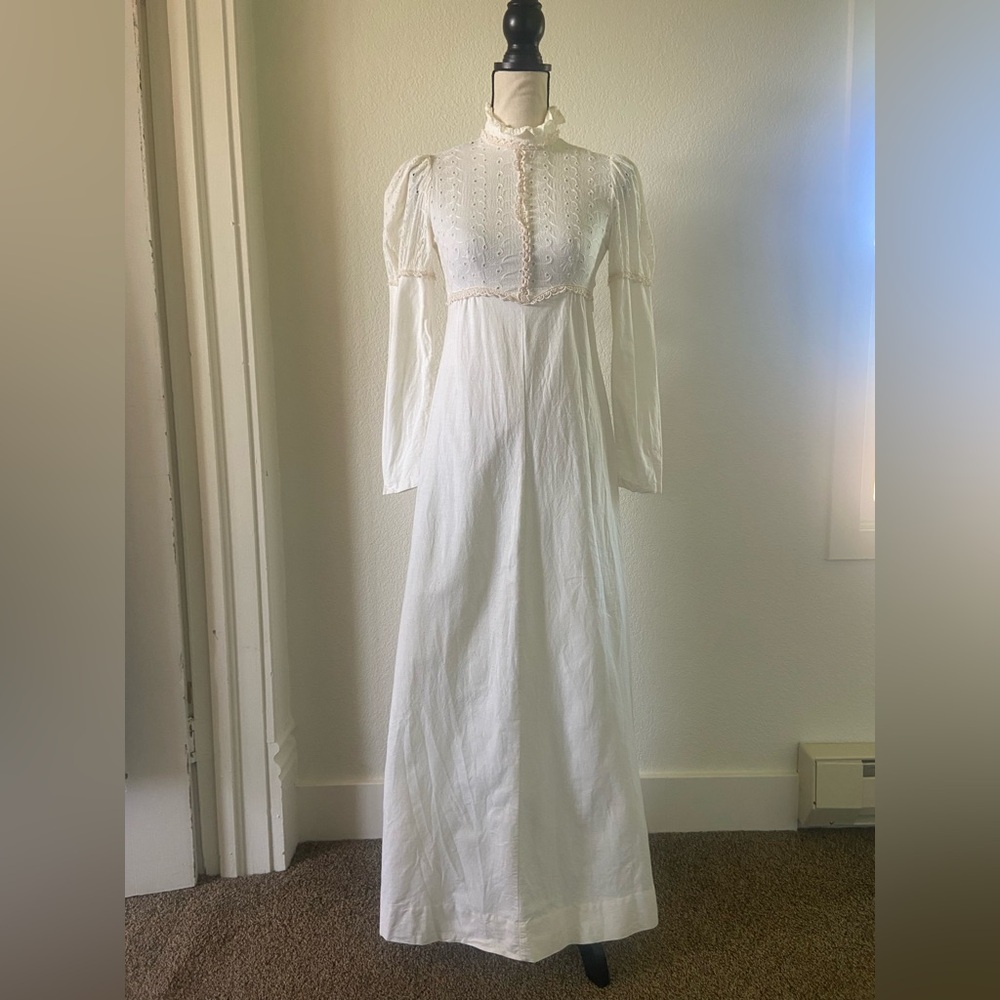 True Vintage OOPS 1970’s Cottage Core Dress